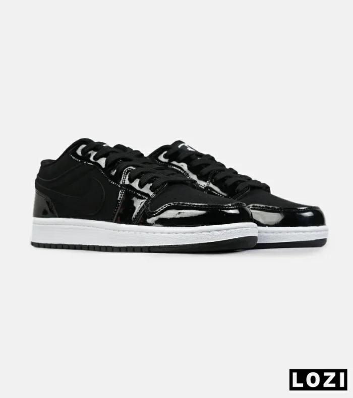 کفش کتانی مردانه و زنانه مشکی NIKE AIR JORDAN مدل 7838 - Image 2