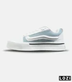 کفش اسنیکر مردانه زنانه سفید آبی VANS مدل 8071 - Image 2