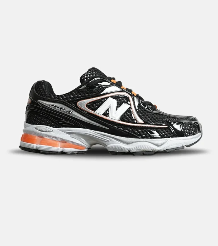 کفش کتانی مردانه و زنانه مشکی سفید نارنجی NEW BALANCE 1064 مدل 8152 - Image 1