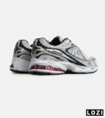 کفش کتانی مردانه و زنانه مشکی طوسی قرمز NEW BALANCE 1064 مدل 8154 - Image 4