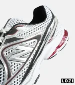 کفش کتانی مردانه و زنانه مشکی طوسی قرمز NEW BALANCE 1064 مدل 8154 - Image 7
