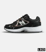 کفش کتانی مردانه و زنانه مشکی سفید نارنجی NEW BALANCE 1064 مدل 8152 - Image 3