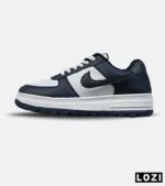 کفش مردانه و زنانه سفید سرمه ای NIKE AIR FORCE مدل 8156 - Image 7