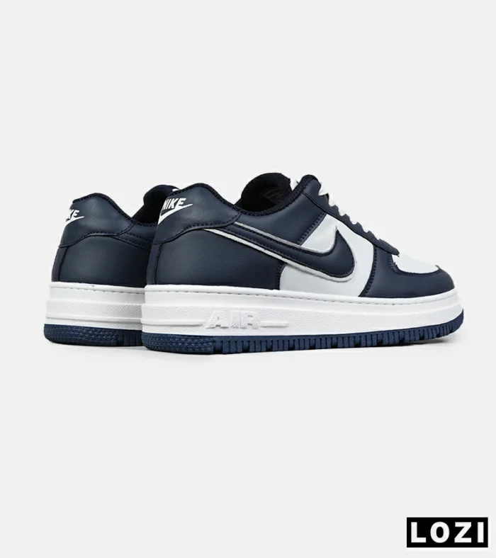 کفش مردانه و زنانه سفید سرمه ای NIKE AIR FORCE مدل 8156 - Image 5