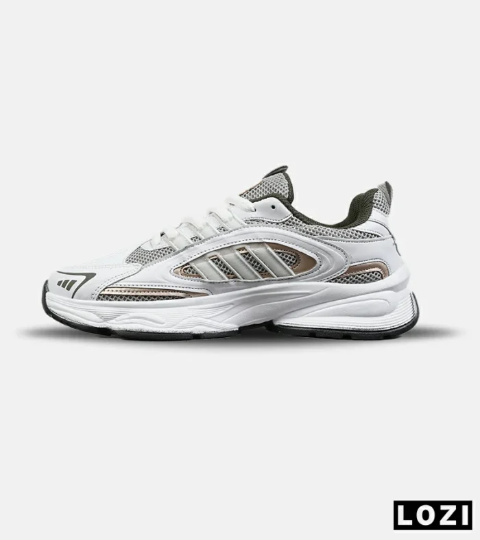 کفش کتانی ورزشی سفید طوسی کرم Adidas Ultra Boost مدل 8407 - Image 7
