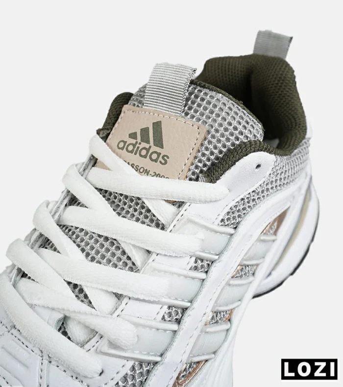 کفش کتانی ورزشی سفید طوسی کرم Adidas Ultra Boost مدل 8407 - Image 3