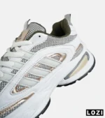 کفش کتانی ورزشی سفید طوسی کرم Adidas Ultra Boost مدل 8407 - Image 6