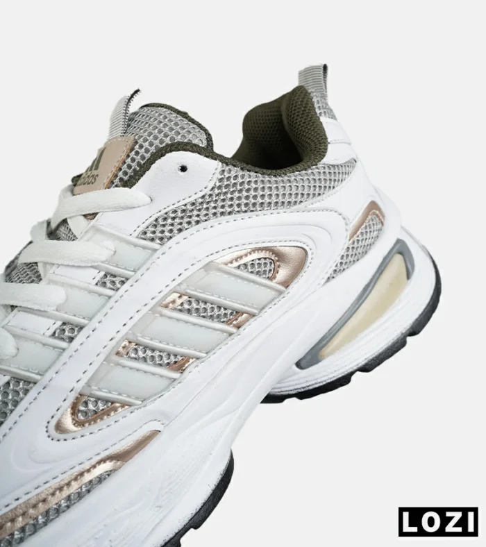 کفش کتانی ورزشی سفید طوسی کرم Adidas Ultra Boost مدل 8407 - Image 6