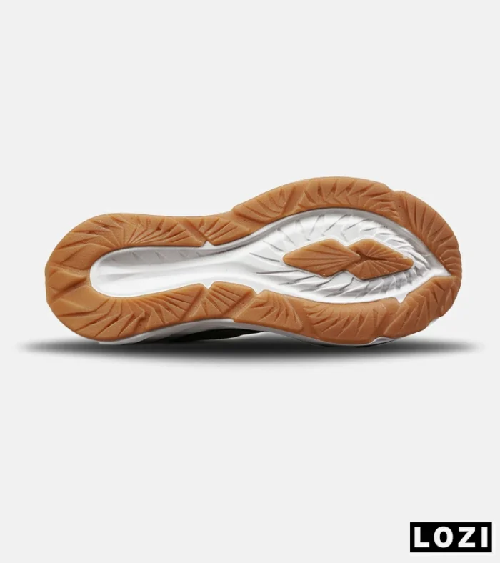 کفش کتانی مردانه قهوه ای سفید ASICS GEL-Cumulus 25 مدل 8415 - Image 5