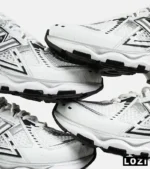 کفش کتانی بزرگ پا سفید مشکی New Balance 1906R مدل 8306 - Image 5