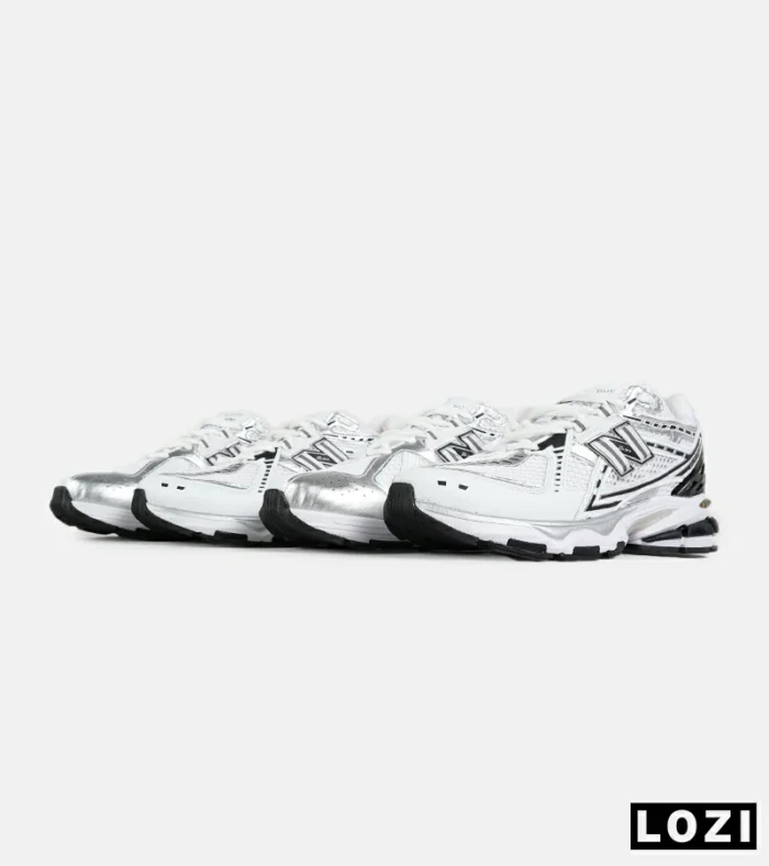 کفش کتانی بزرگ پا سفید مشکی New Balance 1906R مدل 8306 - Image 6