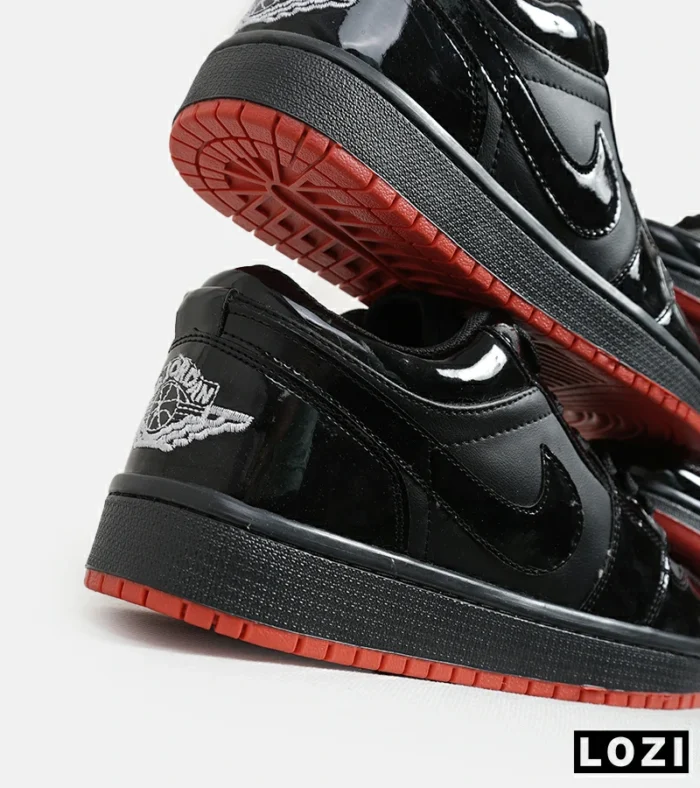 کفش کتانی بزرگ پا مشکی NIKE AIR Jordan 1 مدل 8201 - Image 5