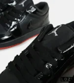 کفش کتانی بزرگ پا مشکی NIKE AIR Jordan 1 مدل 8201 - Image 8