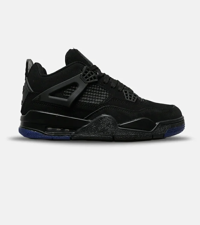 DSC08341 کتانی ساقدار زنانه و مردانه مشکی Nike air jordan 4 مدل 8243 - Image 1