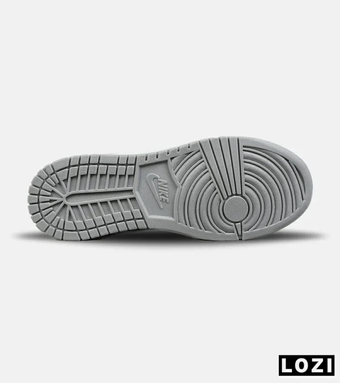 کفش کتانی مردانه و زنانه سفید طوسی سبز NIKE travis scott مدل 8317 - Image 5