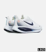 کفش کتانی مردانه و زنانه سفید سرمه ای Nike Zoom X مدل 8351 - Image 4