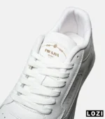 کفش کتانی سفید بزرگ پا  PRADA مدل 8176 - Image 5