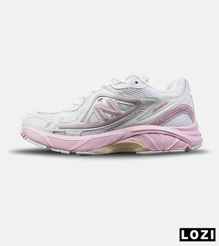 کفش کتانی زنانه سفید صورتی NEW BALANCE 1064 V.2 مدل 8334 - Image 2