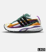 کفش کتانی مردانه و زنانه سفید زرد سفید ADIDAS Jellyfish مدل 8219 - Image 4