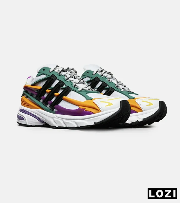 کفش کتانی مردانه و زنانه سفید زرد سفید ADIDAS Jellyfish مدل 8219 - Image 2