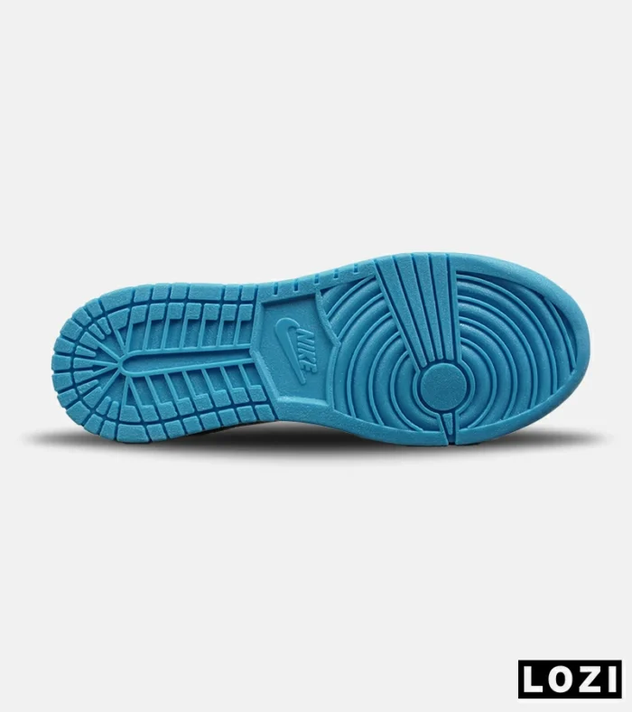کفش کتانی مردانه و زنانه آبی سفید NIKE travis scott مدل 8321 - Image 7