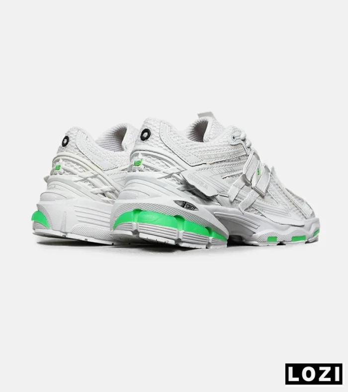 کفش کتانی مردانه و زنانه سفید سبز New Balance 1906R مدل 8374 - Image 5
