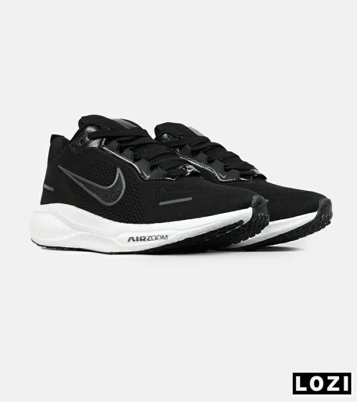 کفش کتانی مردانه و زنانه مشکی نایک NIKE air zoom boost مدل 8253 - Image 4