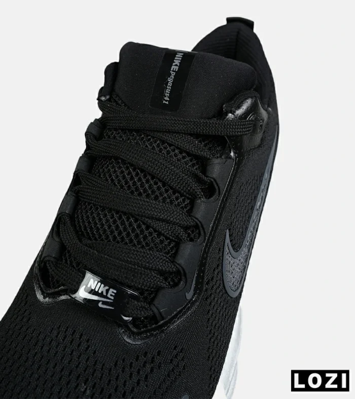کفش کتانی مردانه و زنانه مشکی نایک NIKE air zoom boost مدل 8253 - Image 5