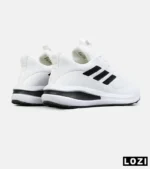 کفش کتانی بزرگ پا سفید مشکی ADIDAS Bonce مدل 8257 - Image 4