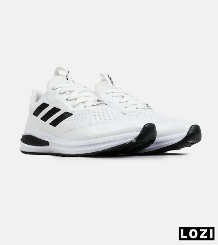 کفش کتانی بزرگ پا سفید مشکی ADIDAS Bonce مدل 8257 - Image 2