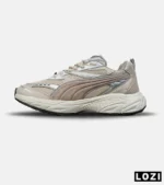 کفش کتانی ورزشی کرم مردانه و زنانه PUMA Velophasis مدل 8522 - Image 3