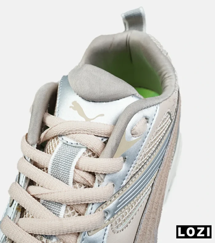 کفش کتانی ورزشی کرم مردانه و زنانه PUMA Velophasis مدل 8522 - Image 5