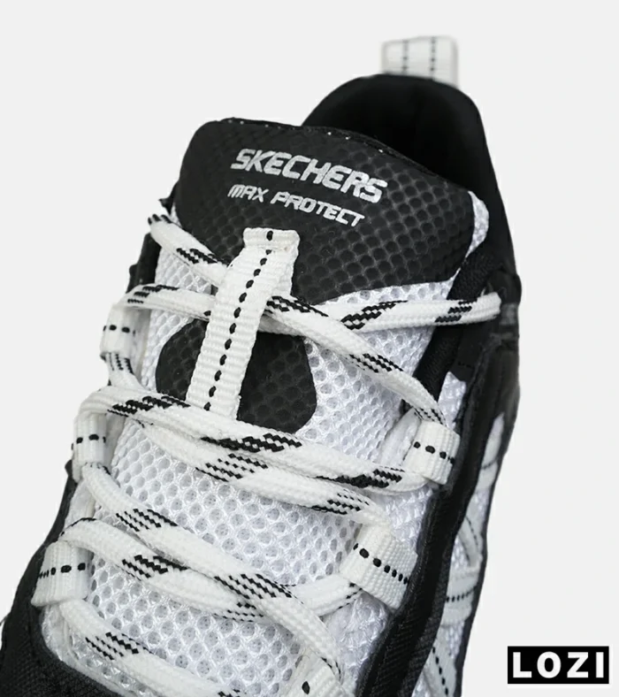 کفش کتانی طبی ورزشی سفید مشکی SKECHERS max protect مدل 8557 - Image 7