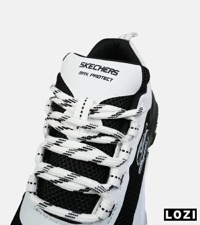 کفش کتانی طبی ورزشی سفید مشکی SKECHERS max protect مدل 8554 - Image 7