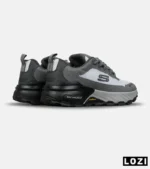 کفش کتانی طبی ورزشی طوسی سفید SKECHERS max protect مدل 8560 - Image 3
