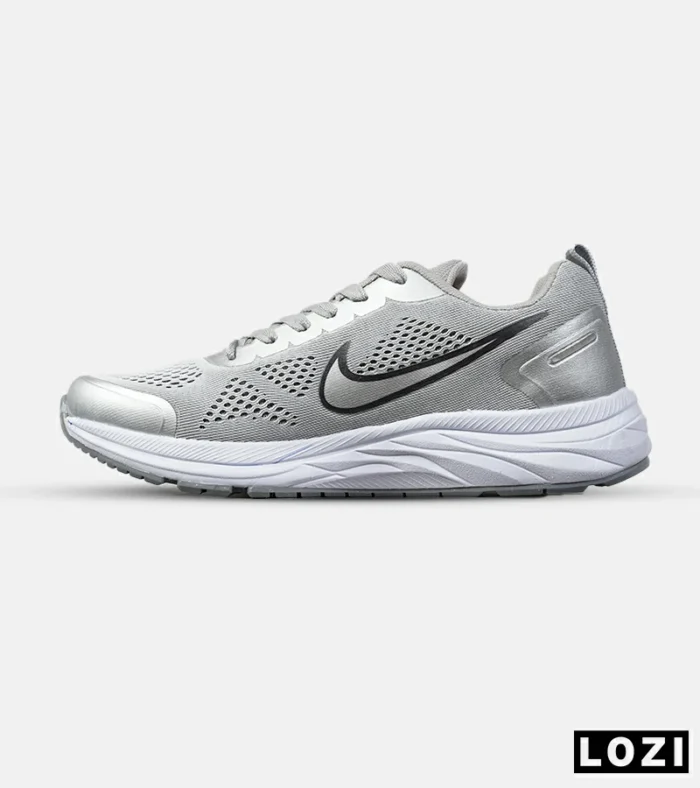 کفش کتانی مردانه و زنانه طوسی Nike Zoom X مدل 8688 - Image 2