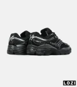 کفش کتانی مردانه و زنانه مشکی Saucony pro grid omni 9 مدل 8630 - Image 3