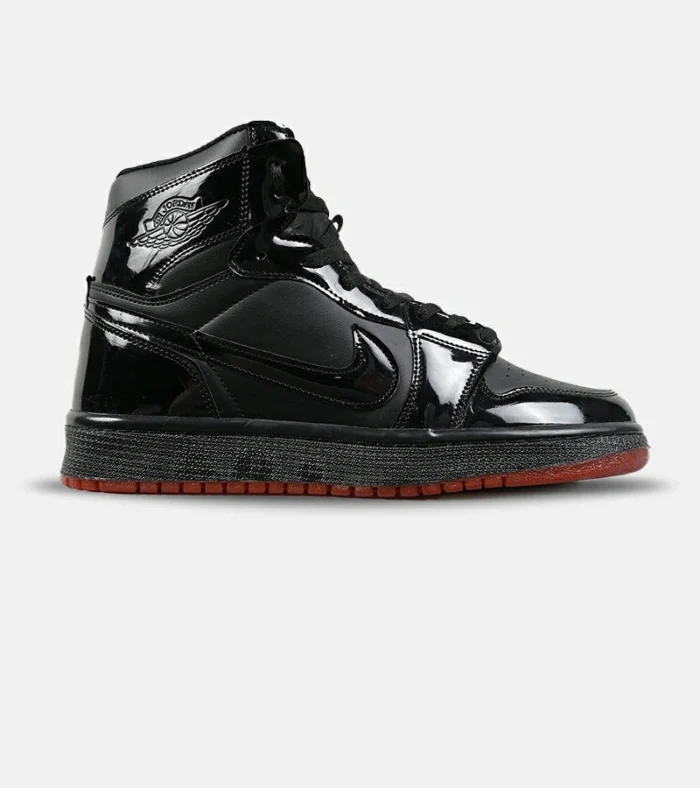 کفش کتانی بزرگ پا ساقدار مشکی NIKE AIR Jordan 1 مدل 8649 - Image 1