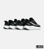 کفش کتانی بزرگ پا مشکی سفید NIKE zoom x مدل 8609 - Image 8