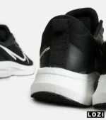 کفش کتانی بزرگ پا مشکی سفید NIKE zoom x مدل 8609 - Image 9