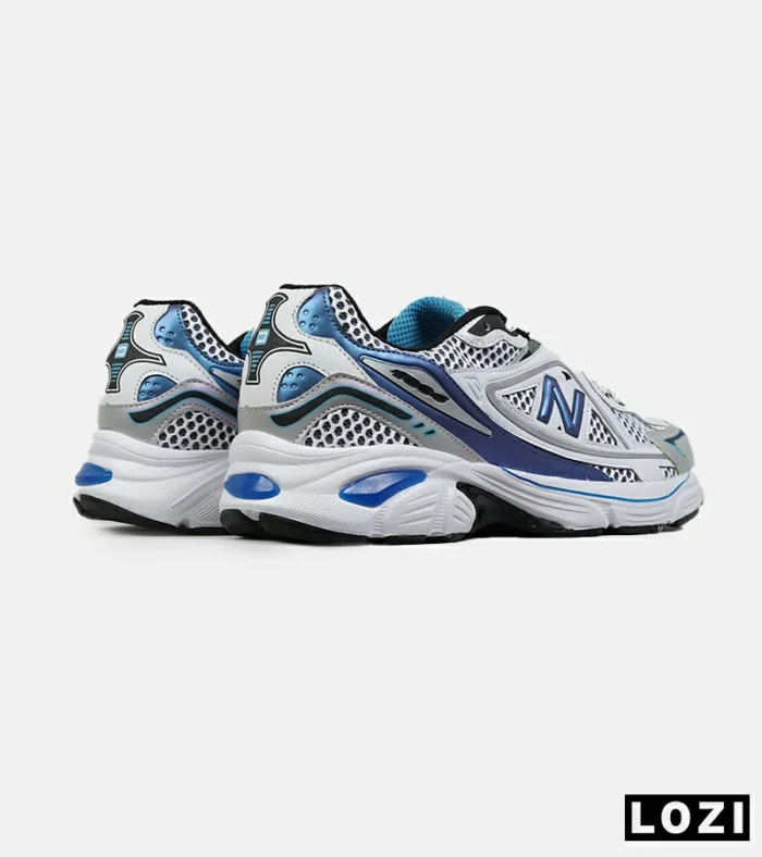کفش کتانی مردانه و زنانه سفید مشکی آبی NEW BALANCE 1064 V.2 مدل 8660 - Image 3