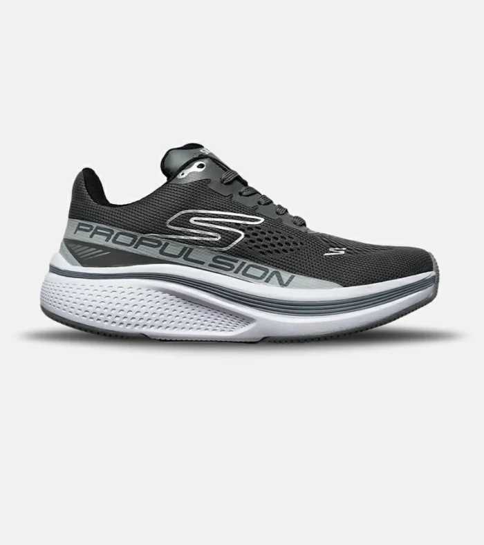 DSC09237 کفش کتانی طبی ورزشی خاکستری SKECHERS Propulsion مدل 8422 - Image 1