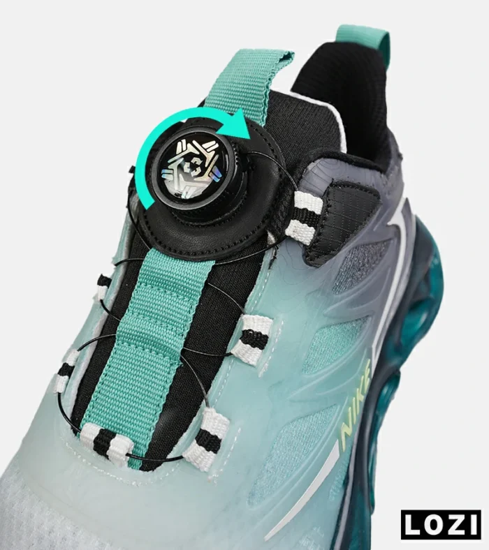 کفش کتانی مردانه و زنانه سبز طوسی NIKE AirMax Advantage مدل 8468 - Image 5