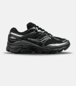کفش کتانی مردانه و زنانه مشکی Saucony pro grid omni 9 مدل 8630