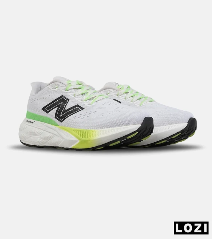 کفش کتانی مردانه و زنانه سفید سبز New Balance 860 Boost مدل 8756 - Image 2