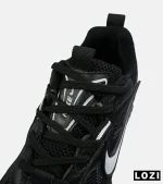 کفش کتانی مردانه و زنانه مشکی سفید Nike Cushlon V5K مدل 8822 - Image 5