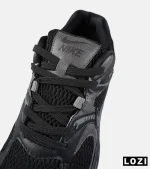 کفش کتانی مردانه و زنانه مشکی خاکستری نایک NIKE v5 RNR مدل 8809 - Image 6