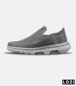کفش کتانی طبی ورزشی طوسی SKECHERS Slip-Ins مدل 8857 - Image 3