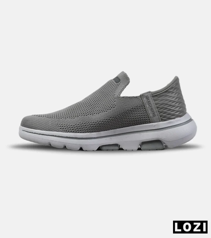 کفش کتانی طبی ورزشی طوسی SKECHERS Slip-Ins مدل 8857 - Image 3