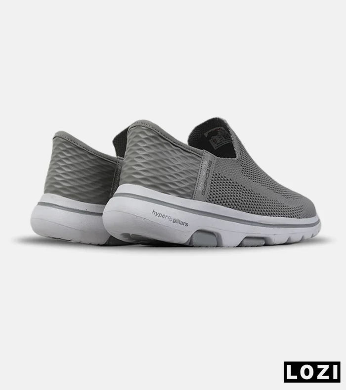 کفش کتانی طبی ورزشی طوسی SKECHERS Slip-Ins مدل 8857 - Image 5